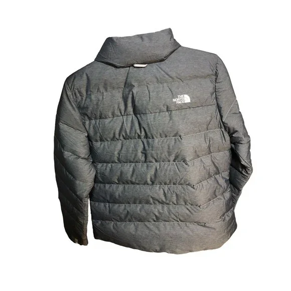 The North Face Women Flare 2 II Puffer 550 Down Packable Jacket Grey Large New - Picture 2 of 7